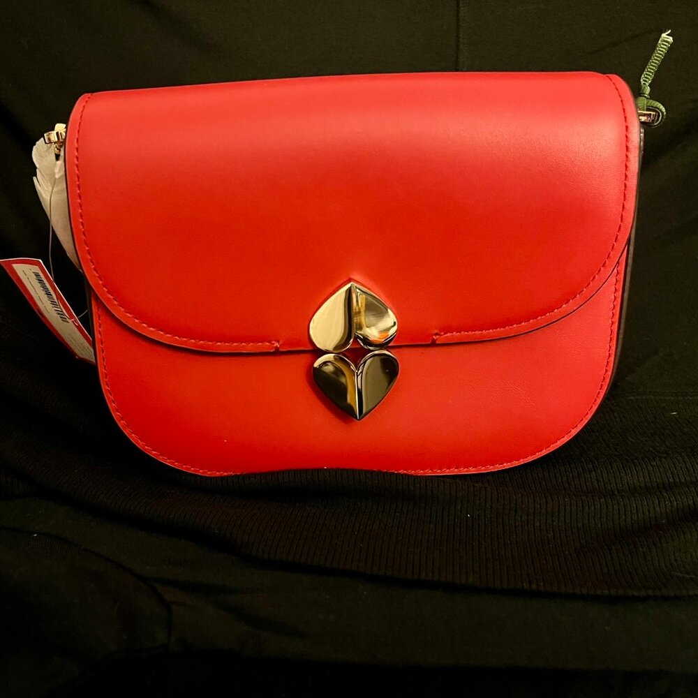 Kate Spade saddle crossbody bag Red Chili